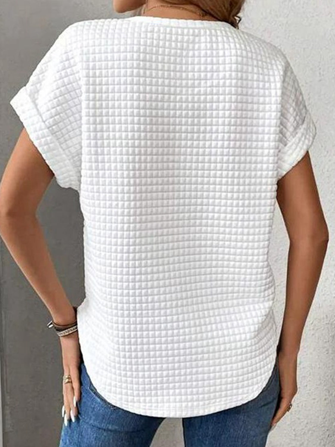 Round Neck Short Sleeve T-Shirt